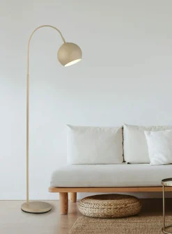 Globo Stehleuchte 1flg braunbeige