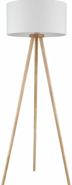 Globo Stehleuchte 1flg weißbraun