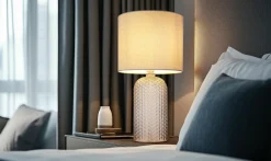 Globo Tischleuchte 1flg grau