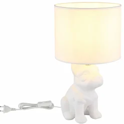 Globo Tischleuchte 1flg weiß