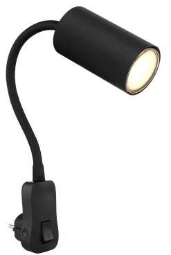 Globo Wandleuchte 1flg schwarz