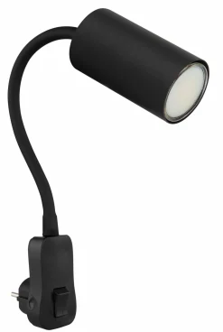 Globo Wandleuchte 1flg schwarz