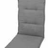 GO-DE Sesselauflage hoch grau