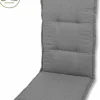 GO-DE Sesselauflage mittel grau