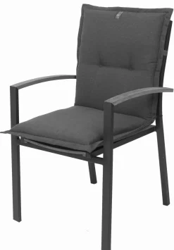 GO-DE Sesselauflage nieder grau