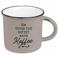 Grafik Werkstatt Becher Vintage braun