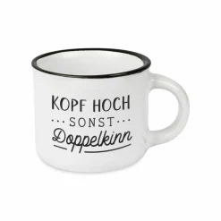 Grafik Werkstatt Espresso-Tasse Vintage weiß