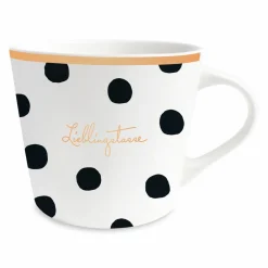 Grafik Werkstatt Goldtasse weiß