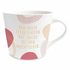 Grafik Werkstatt Goldtasse weiß