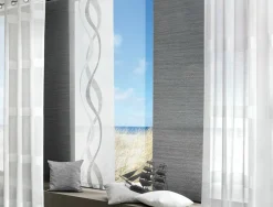 Gözze Schiebevorhang grau