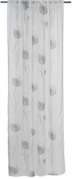 Gözze Vorhang, verdeckte Schlaufe grau