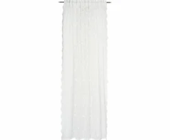 Gözze Vorhang, verdeckte Schlaufe weiß