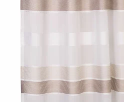 Gözze Vorhang, verdeckte Schlaufe braun