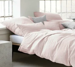 Halbleinen-Bettwäsche