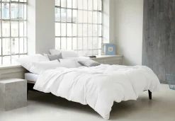 Halbleinen-Bettwäsche