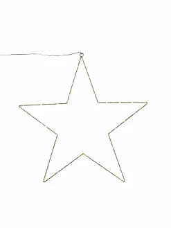 Handelsagentur Wirtz LED - LEUCHT - STERN silberfarben