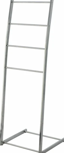 Handtuchständer silberfarben