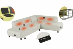 HARTMAN OUTDOOR Gartenlounge mit Sitzheizung grau