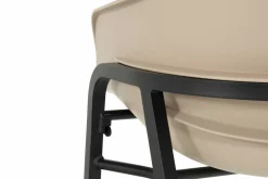 HARTMAN OUTDOOR Gartensessel verstellbar grauschwarz