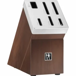 Henckels by ZWILLING Messerblock 7tlg. braunschwarz