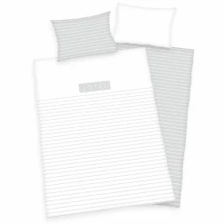 Herding Bettwäsche (Baby/Kinder) weißgrau