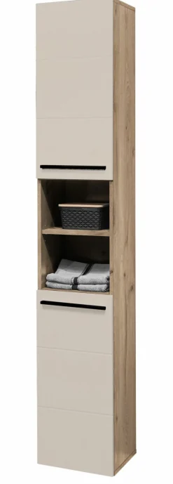 Hochschrank beige