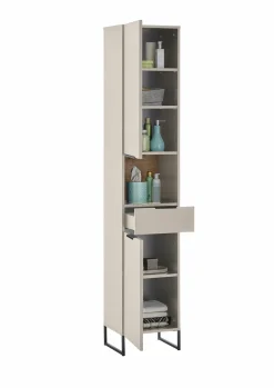 Hochschrank beige