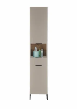 Hochschrank beige