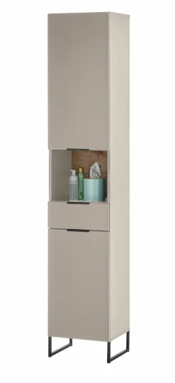Hochschrank beige