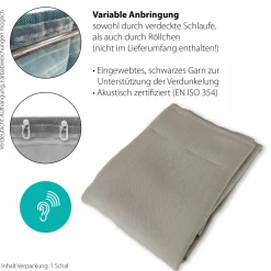 Indes-Fuggerhaus Schlaufenschal beige