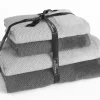 Inspiration Home Frottierset 4er Pack silberfarben