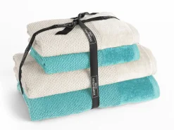 Inspiration Home Frottierset 4er Pack beigegrün