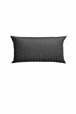 Inspiration Home Satin-Kissenbezug grau