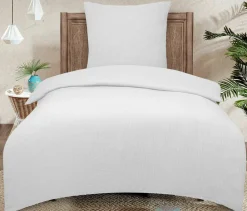 Inter Tropic Musselin Bettwäsche weiß