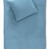 Inter Tropic Musselin Bettwäsche blau