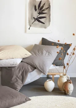 Irisette Biber-Bettwäsche braun