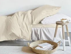 Irisette Biber-Bettwäsche braun