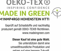 Irisette Biber-Bettwäsche grün