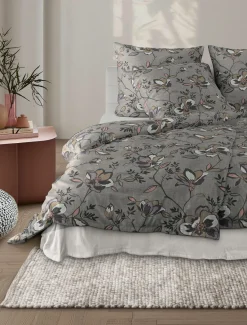 Irisette Biber-Bettwäsche mehrfarbig