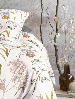 Irisette Biber-Bettwäsche mehrfarbig