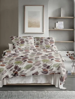 Irisette Biber-Bettwäsche orange