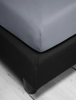 Irisette Jersey-Spannbetttuch blau