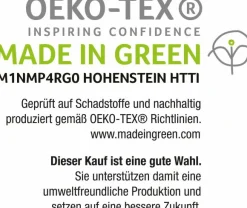 Irisette Mako-Satin-Bettwäsche blau