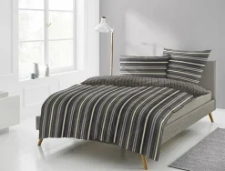 Irisette Mako-Satin-Bettwäsche mehrfarbig