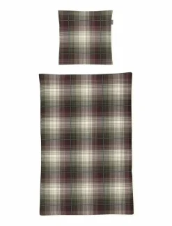 Irisette Mako-Satin-Bettwäsche rot