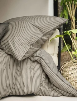 Irisette Satin-Bettwäsche braun