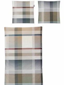 Irisette Satin-Bettwäsche braun