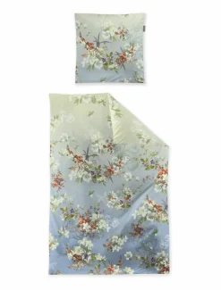 Irisette Satin-Bettwäsche blau