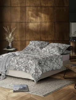 Irisette Satin-Bettwäsche braun