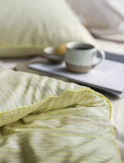 Irisette Satin-Bettwäsche gelb